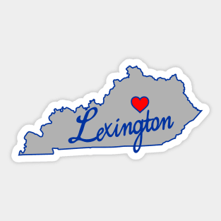 Heart of Kentucky - Lexington Sticker